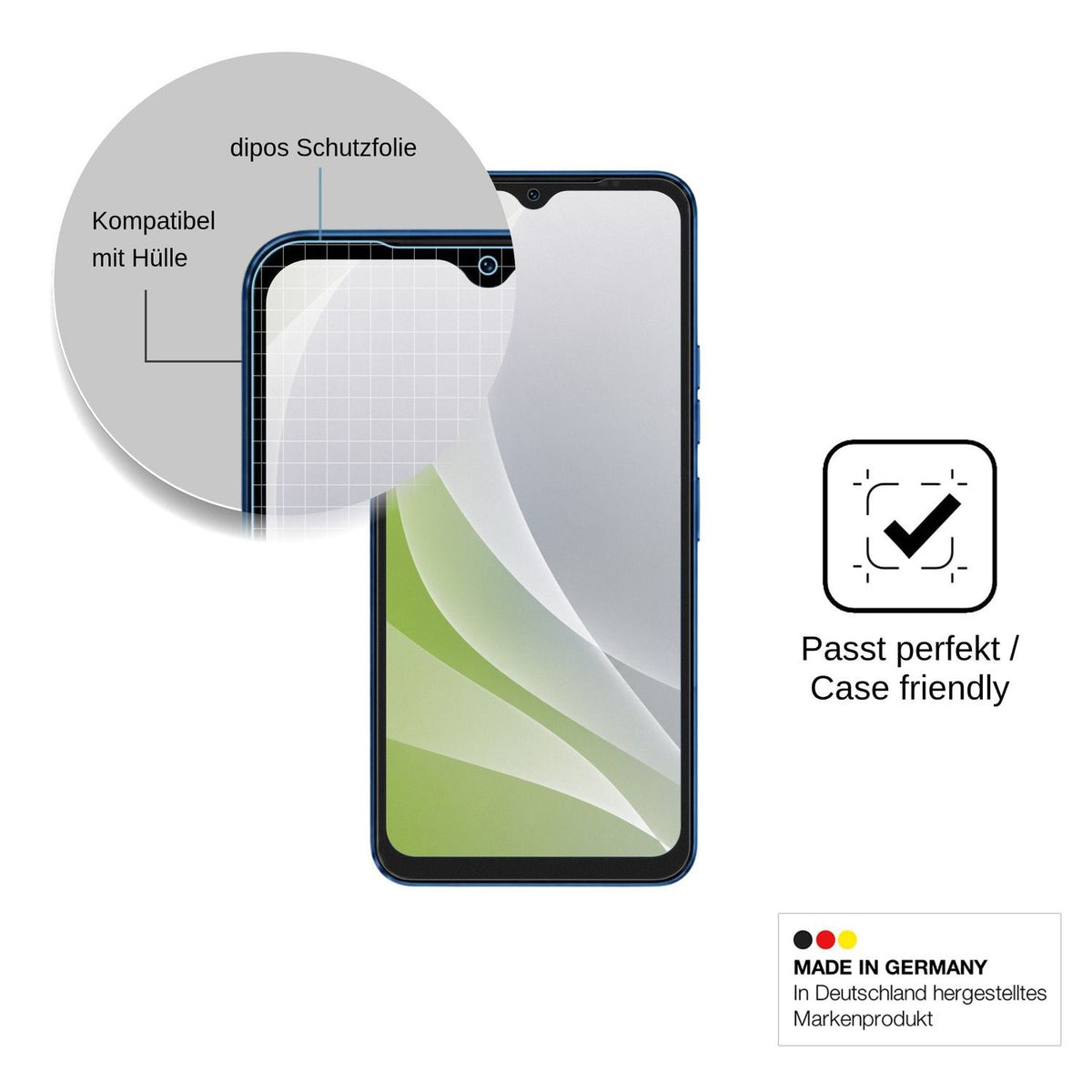 4x Screen Protector for Doogee Note 57 Pro Protection Anti Glare dipos
