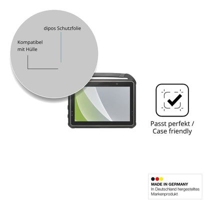 Schutzfolie mit optimaler Passform, zur Verwendung mit Hüllen geeignet