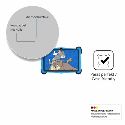Schutzfolie mit optimaler Passform, zur Verwendung mit Hüllen geeignet
