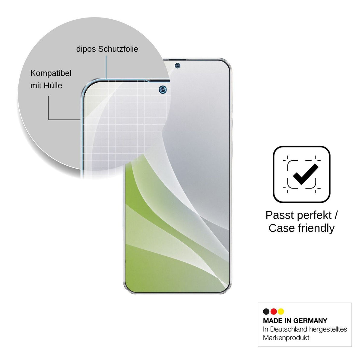 4x Screen Protector for FOXIONO Reno5 Protection Anti Glare dipos