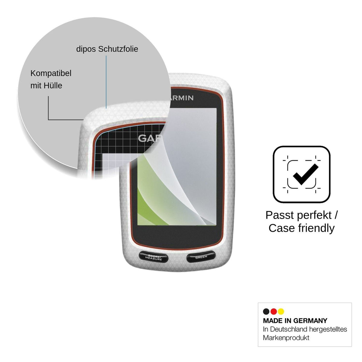 2x Screen Protector for Garmin Approach G7 Protection Anti Glare dipos