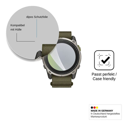 6x Screen Protector for Garmin Enduro 4 Protection Anti Glare dipos