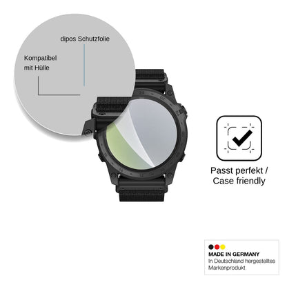 6x Screen Protector for Garmin tactix 7 Pro Ballistics Edition Protection Anti Glare dipos