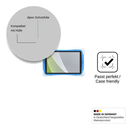 2x Screen Protector for Gezoon Kinder Tab 10 Protection Anti Glare dipos