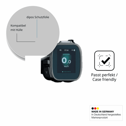 Schutzfolie mit optimaler Passform, zur Verwendung mit Hüllen geeignet