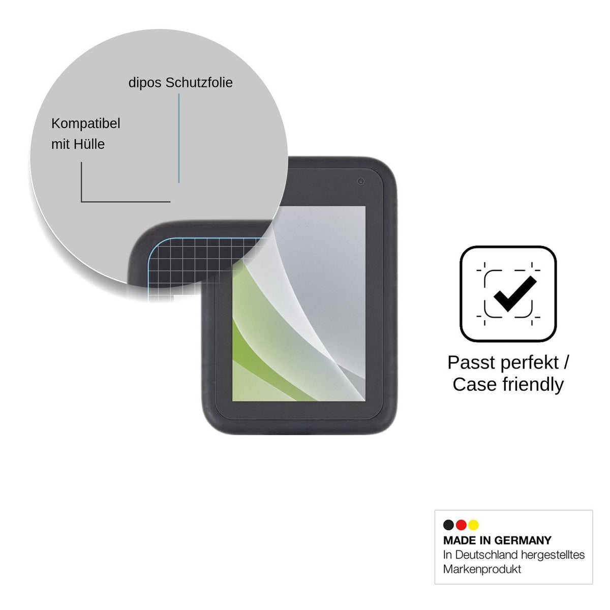 4x Screen Protector for GoPro Hero 10 Protection Anti Glare dipos
