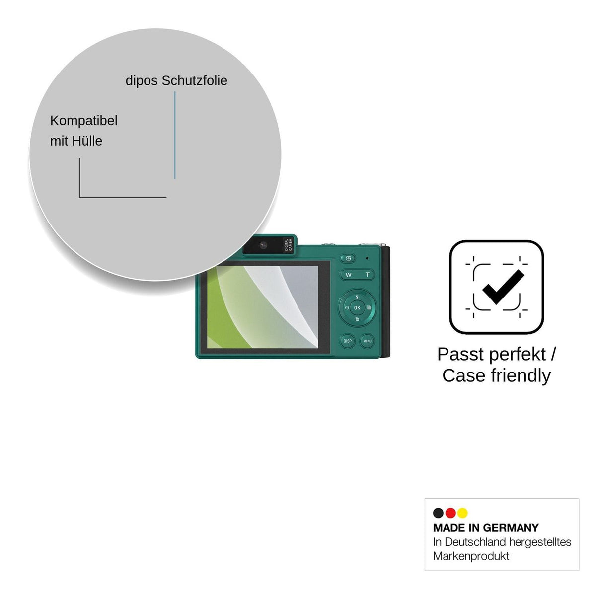 4x Screen Protector for HERBYD H18 Protection Anti Glare dipos