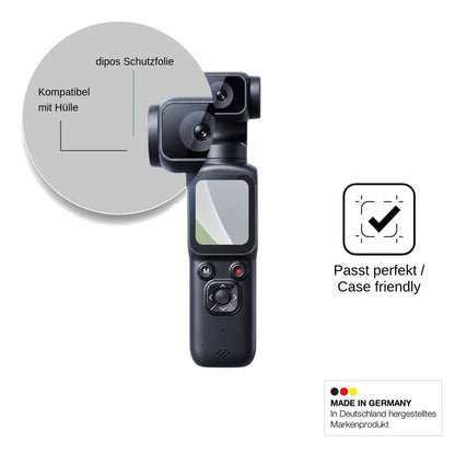 4x Screen Protector for heygocam Pgc-001 Protection Anti Glare dipos