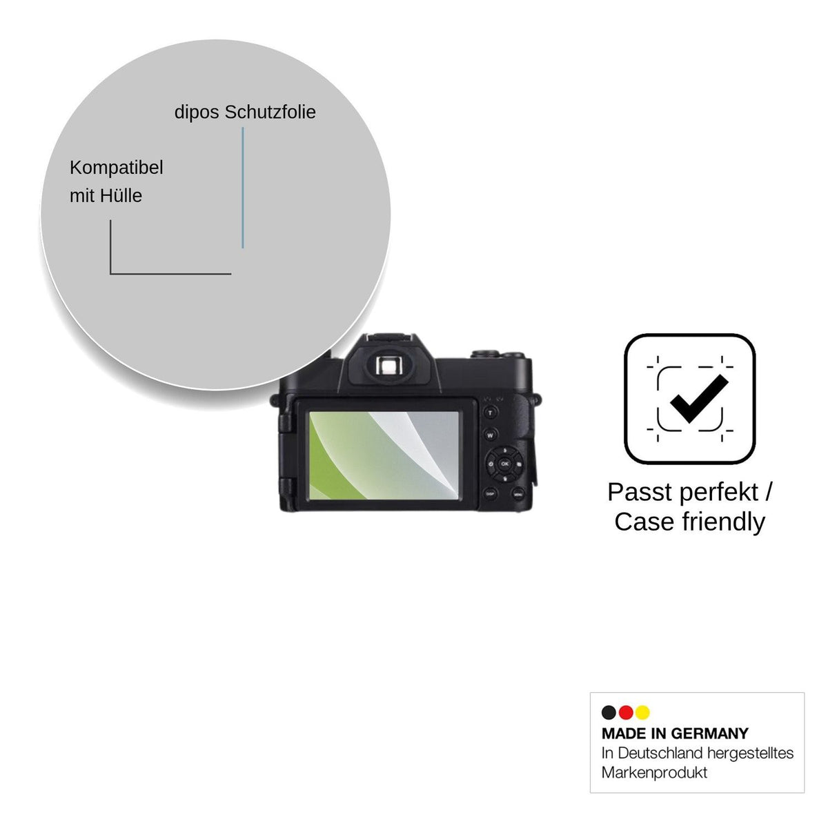 4x Screen Protector for Hojocojo CDR10 Protection Anti Glare dipos