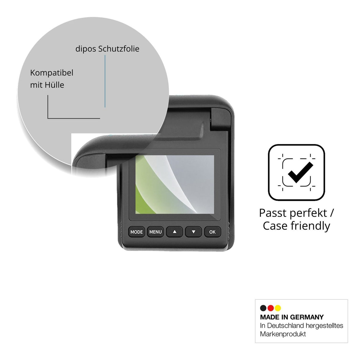 4x Screen Protector for Hojocojo TL3000-YUMI Protection Anti Glare dipos