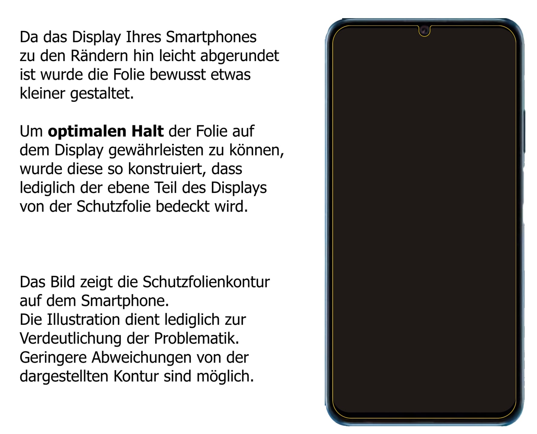 Dünne und klare Folie passend zugeschnitten für Honor X30 Max