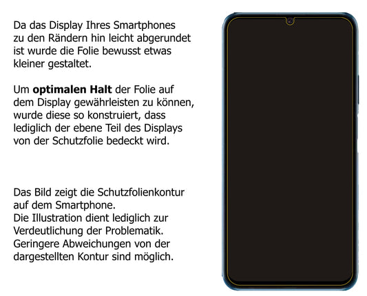Dünne und klare Folie passend zugeschnitten für Honor X30 Max