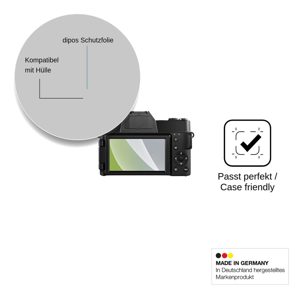 4x Screen Protector for HOOPWNE DC075 Protection Anti Glare dipos