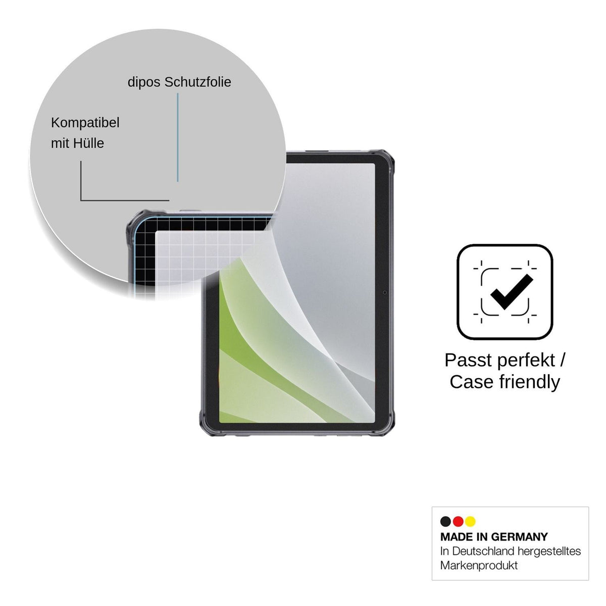 2x Screen Protector for Hotwav Tab R7 Pro Protection Anti Glare dipos