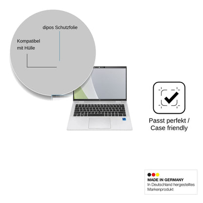 2x Screen Protector for HP EliteBook x360 1030 G8 13.3 Protection Anti Glare dipos