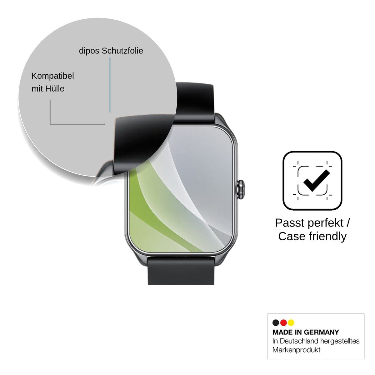 6x Screen Protector for IKT JX637 Protection Anti Glare dipos
