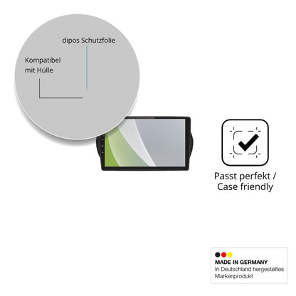 Schutzfolie mit optimaler Passform, zur Verwendung mit Hüllen geeignet