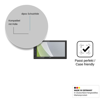 2x Screen Protector for JVC KW-M593BT Protection Anti Glare dipos