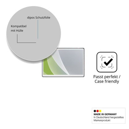 Schutzfolie mit optimaler Passform, zur Verwendung mit Hüllen geeignet