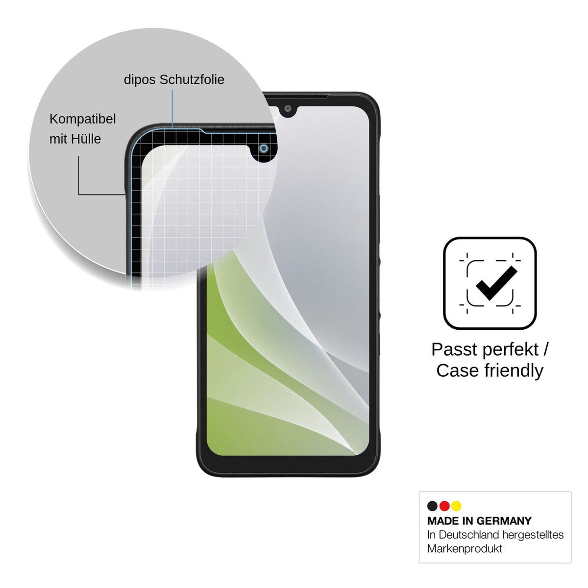 4x Screen Protector for Kyocera Digno BX4 Protection Anti Glare dipos