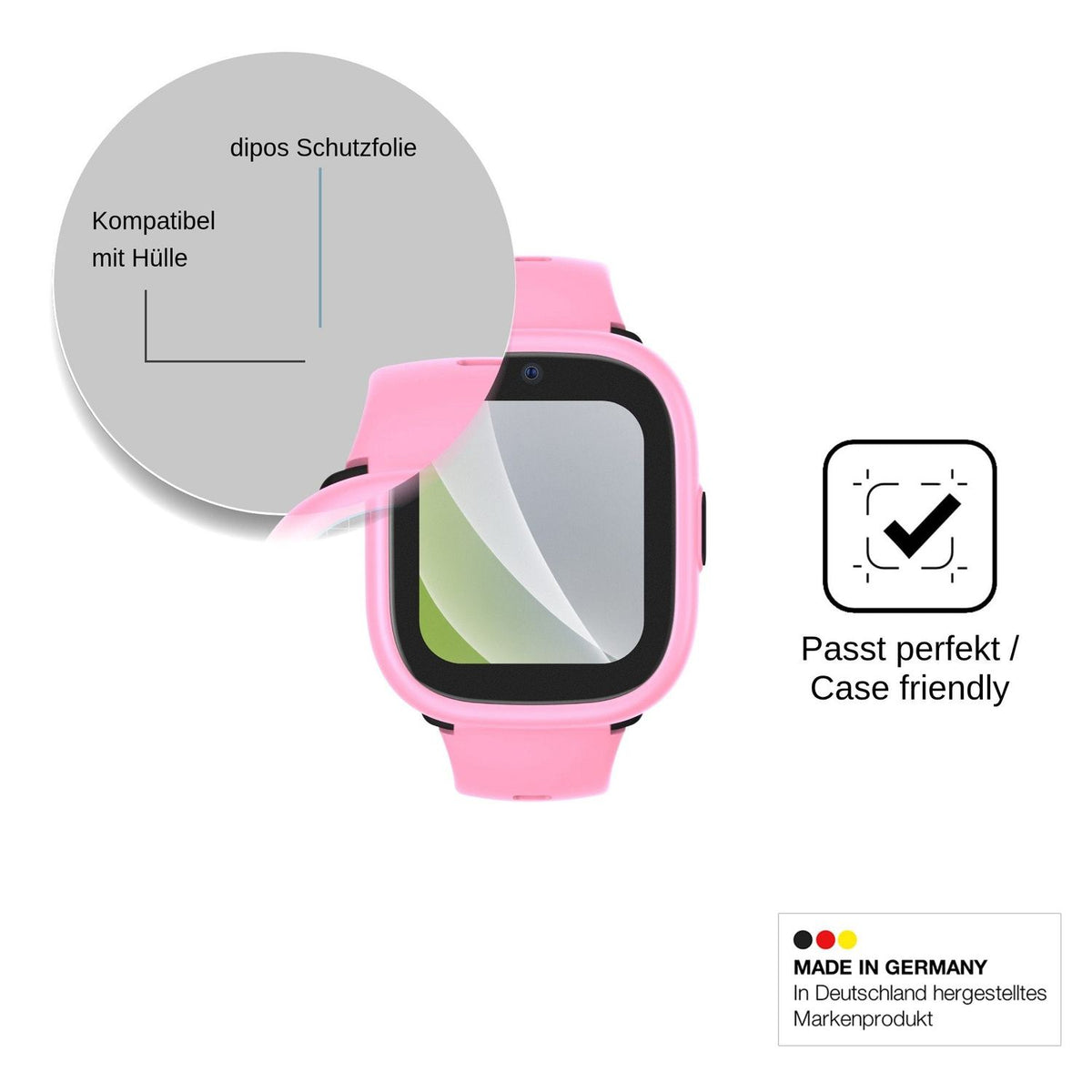 6x Screen Protector for Lagenio K3 Protection Anti Glare dipos
