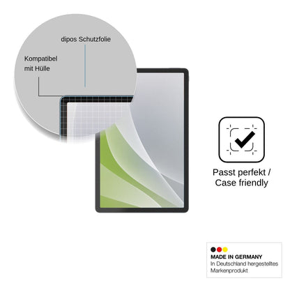 2x Screen Protector for Lenovo Erazer X11A Pad Protection Anti Glare dipos