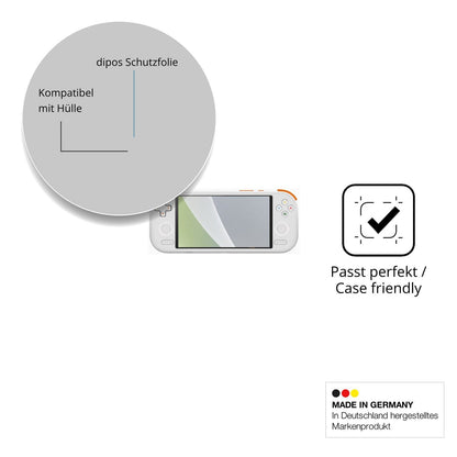 Schutzfolie mit optimaler Passform, zur Verwendung mit Hüllen geeignet