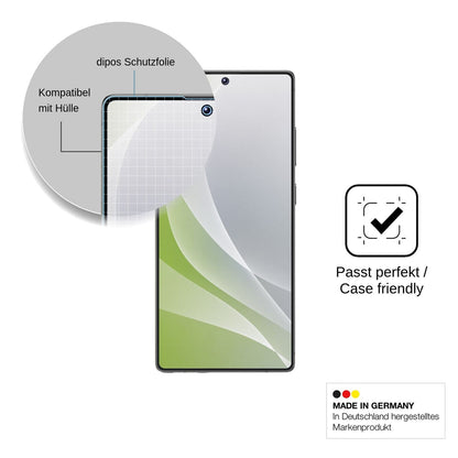 4x Screen Protector for Maustron G26 Ultra Protection Anti Glare dipos