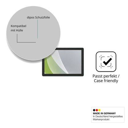 Schutzfolie mit optimaler Passform, zur Verwendung mit Hüllen geeignet