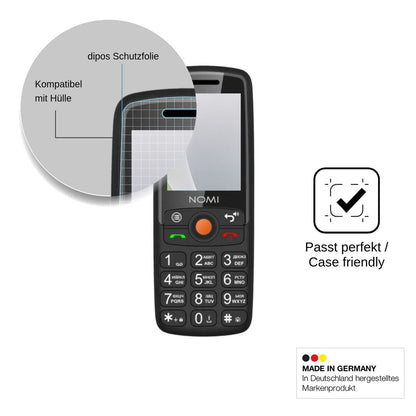 4x Screen Protector for Nomi i2440 Protection Anti Glare dipos