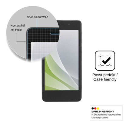 4x Screen Protector for Nomi i450 Trend Protection Anti Glare dipos