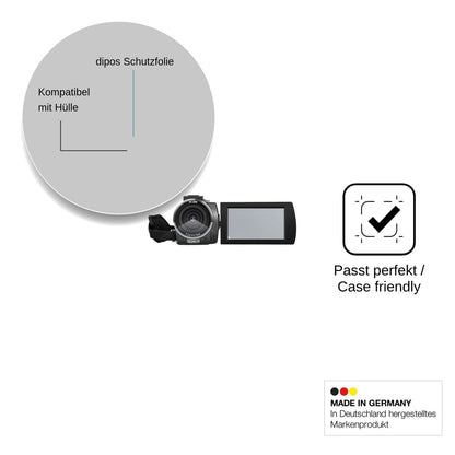 4x Screen Protector for ORDRO AE20 Protection Anti Glare dipos