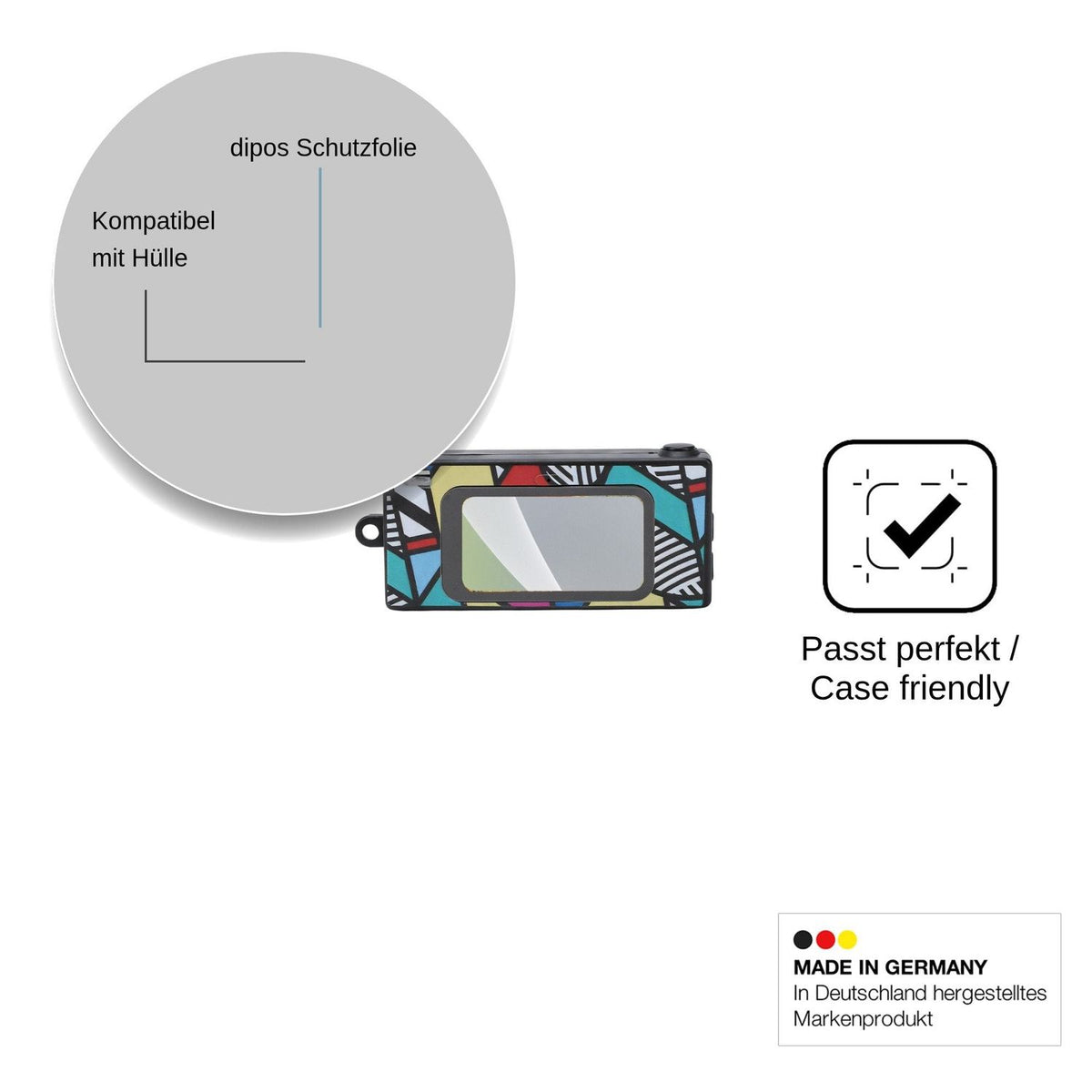4x Screen Protector for Ouitble Minidigitalkamera 2K Protection Anti Glare dipos