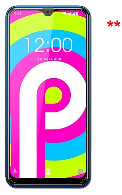 Dünne und klare Folie passend zugeschnitten für Oukitel C 15 Pro