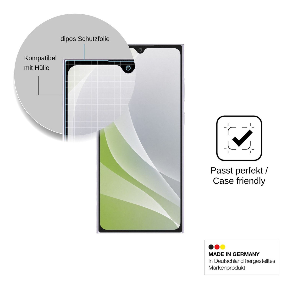 4x Screen Protector for Oukitel C61 Pro Protection Anti Glare dipos