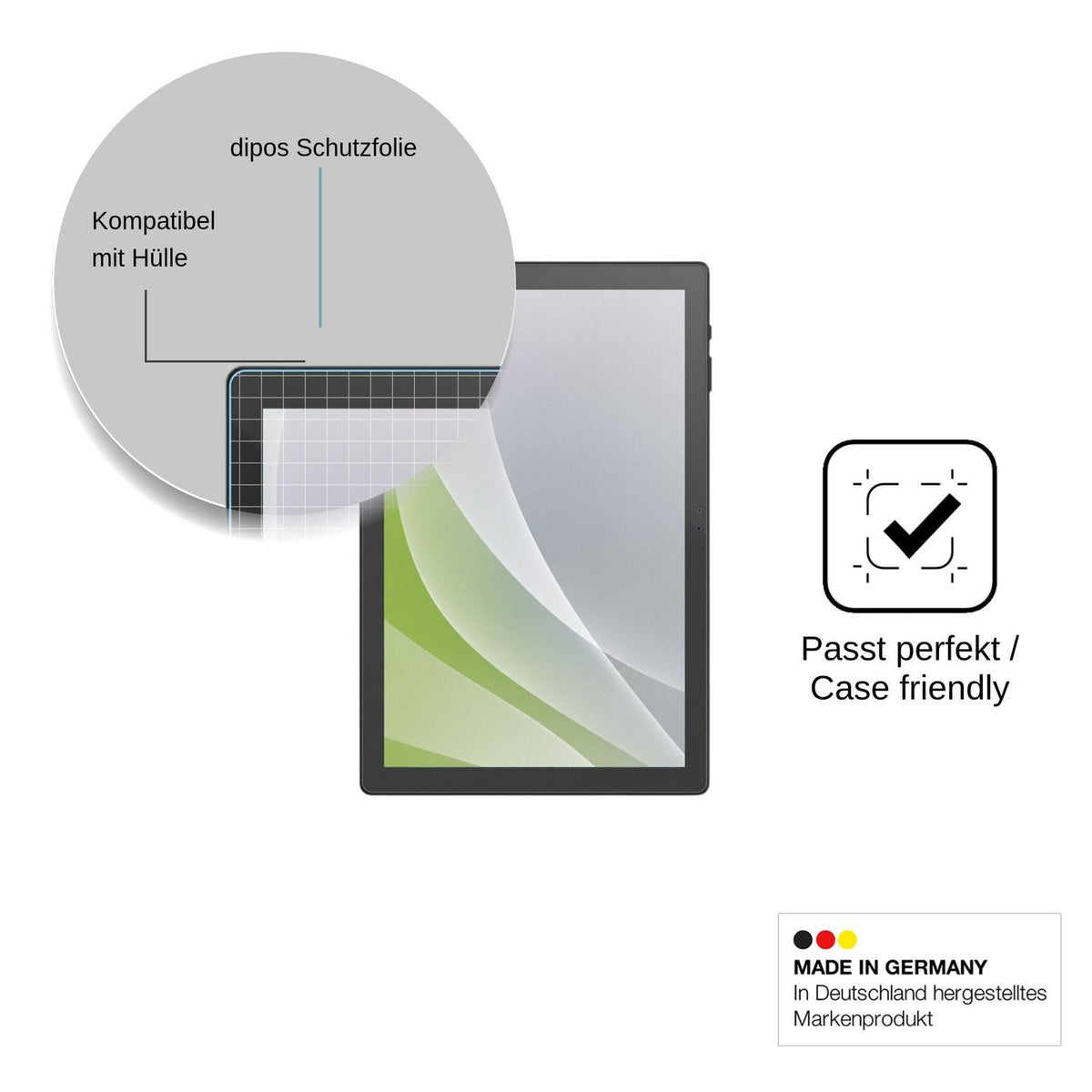 4x Screen Protector for Point Mobile TE32 Protection Anti Glare dipos