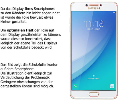 Schutzfolie mit optimaler Passform, zur Verwendung mit Hüllen geeignet