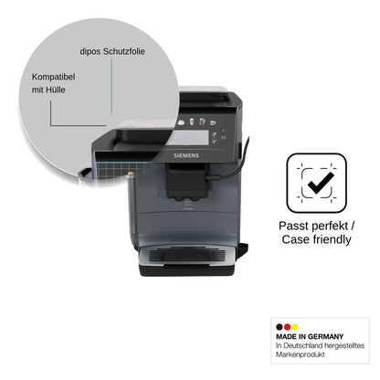 2x Screen Protector for Siemens EQ600 iAroma Protection Anti Glare dipos