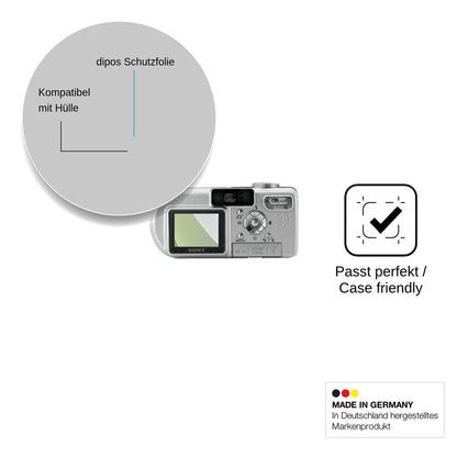 4x Screen Protector for Sony Cyber-Shot DSC-P8 Protection Anti Glare dipos