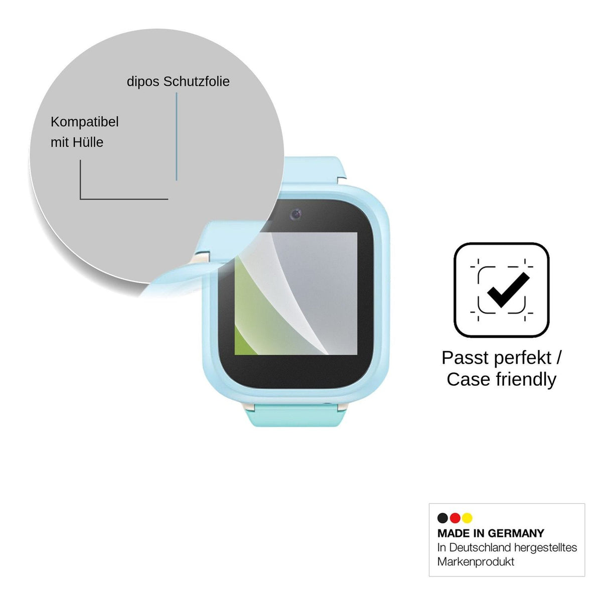 6x Screen Protector for TCL K5 Protection Anti Glare dipos