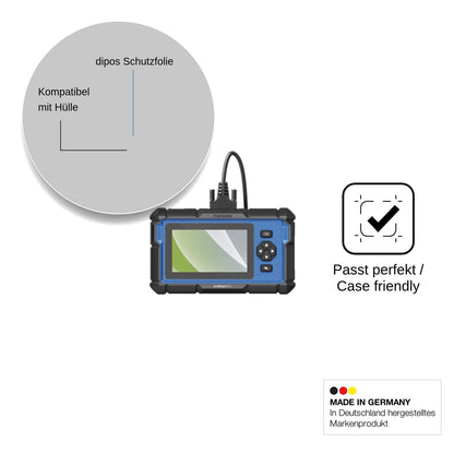 4x Screen Protector for Topdon ArtiDiag 600 S Protection Anti Glare dipos
