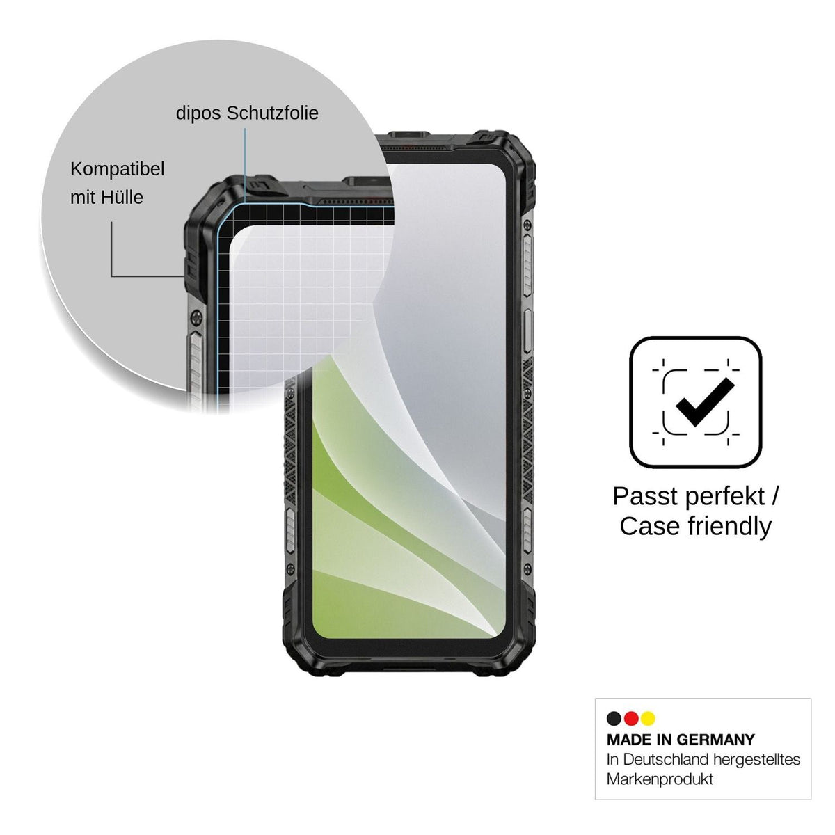 4x Screen Protector for Ulefone Armor 35 Pro Protection Anti Glare dipos