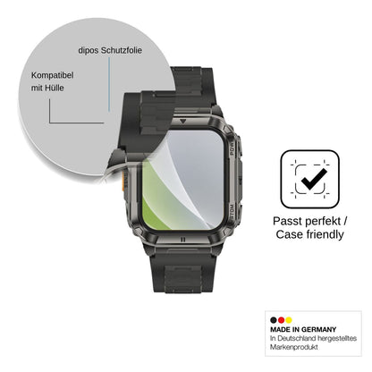 6x Screen Protector for Ulefone Armor Watch Ultra Protection Anti Glare dipos