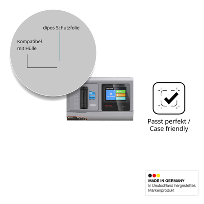 Schutzfolie mit optimaler Passform, zur Verwendung mit Hüllen geeignet