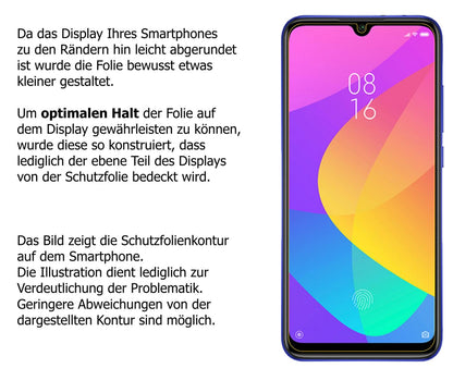 Schutzfolie mit optimaler Passform, zur Verwendung mit Hüllen geeignet
