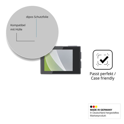 Schutzfolie mit optimaler Passform, zur Verwendung mit Hüllen geeignet