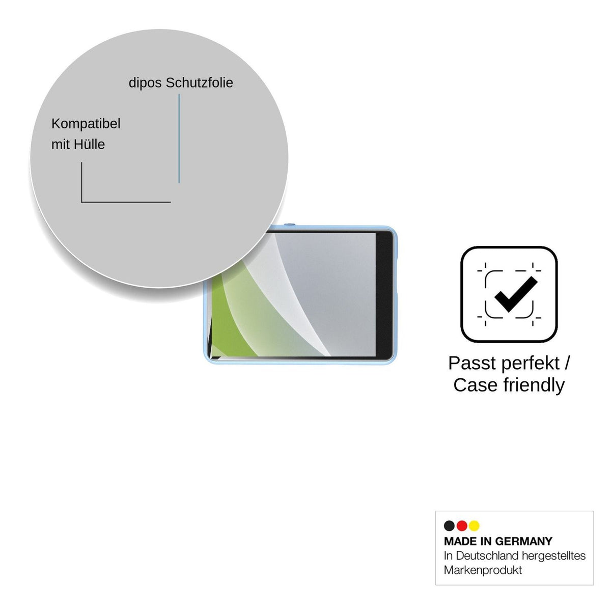 4x Screen Protector for ZAQE M4 Protection Anti Glare dipos