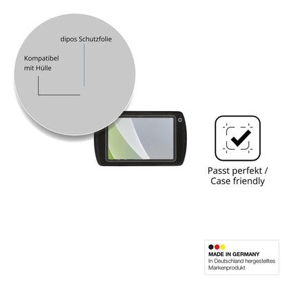 Schutzfolie mit optimaler Passform, zur Verwendung mit Hüllen geeignet