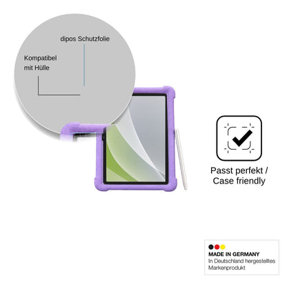 2x Screen Protector for ZONKO Kinder Tablet 10 Protection Anti Glare dipos