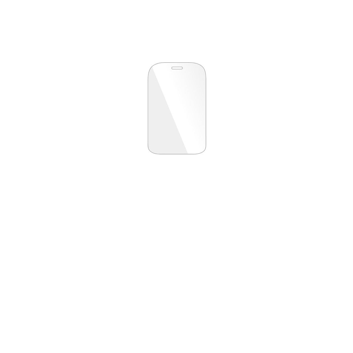 dipos Displayschutz für MaxCom Comfort MM834 4G, transparente Oberfläche, geringe Dicke und perfekte Passform